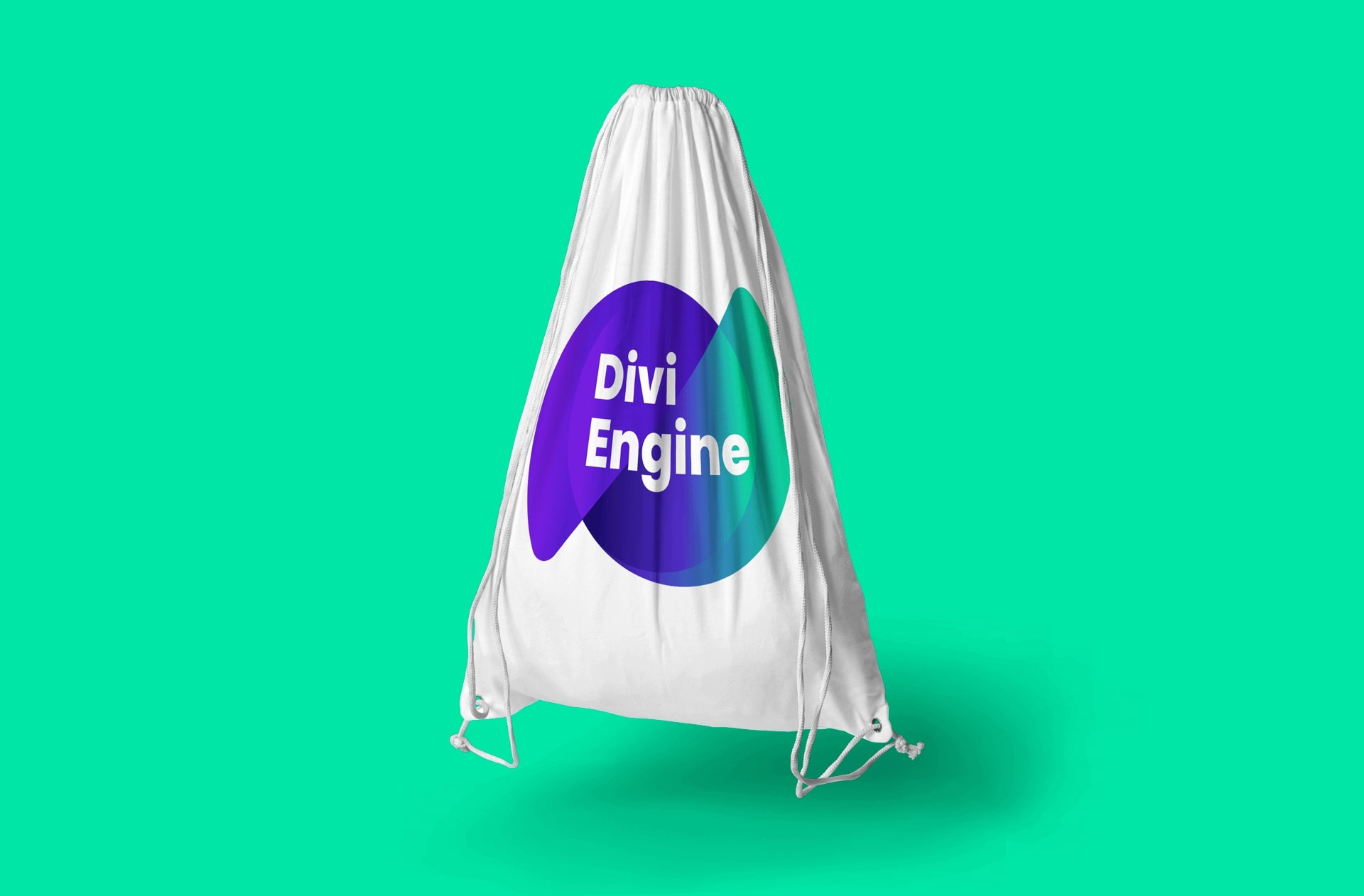 Divi Engine String Bag (Big Logo) screenshot 3